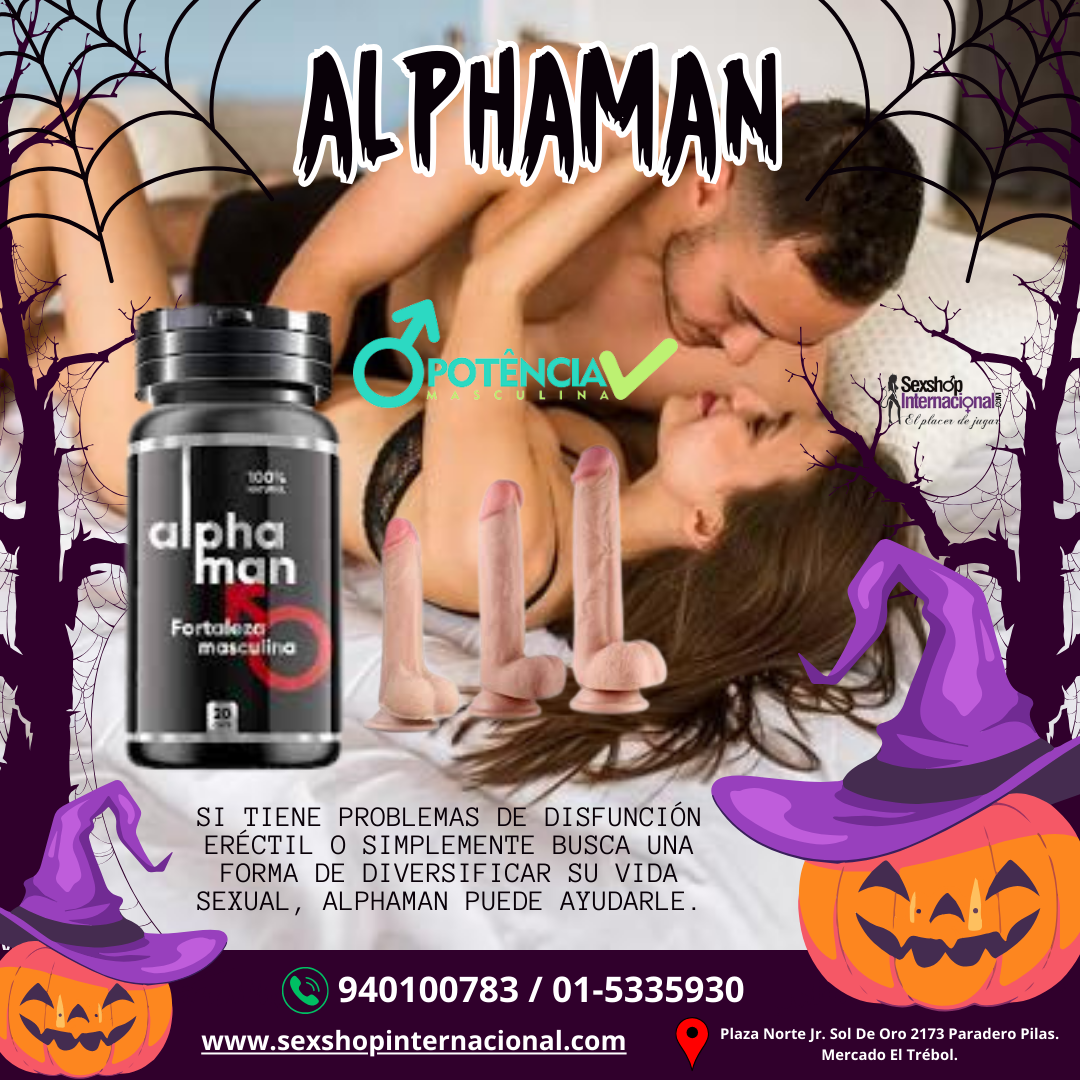 ALPHAMAN TESTOSTERONA Y MAS ENERGIA 